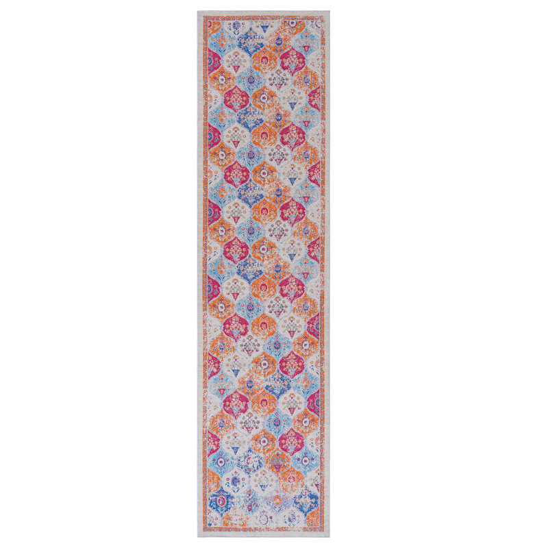 Washable Rug Runner Rug, Runner 2'6" x 10'