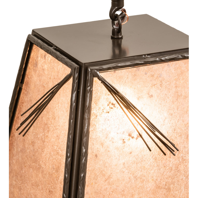 Luminaire suspendu à 1 lumière Freerich, H 13 po x l 12 po x P 12 po