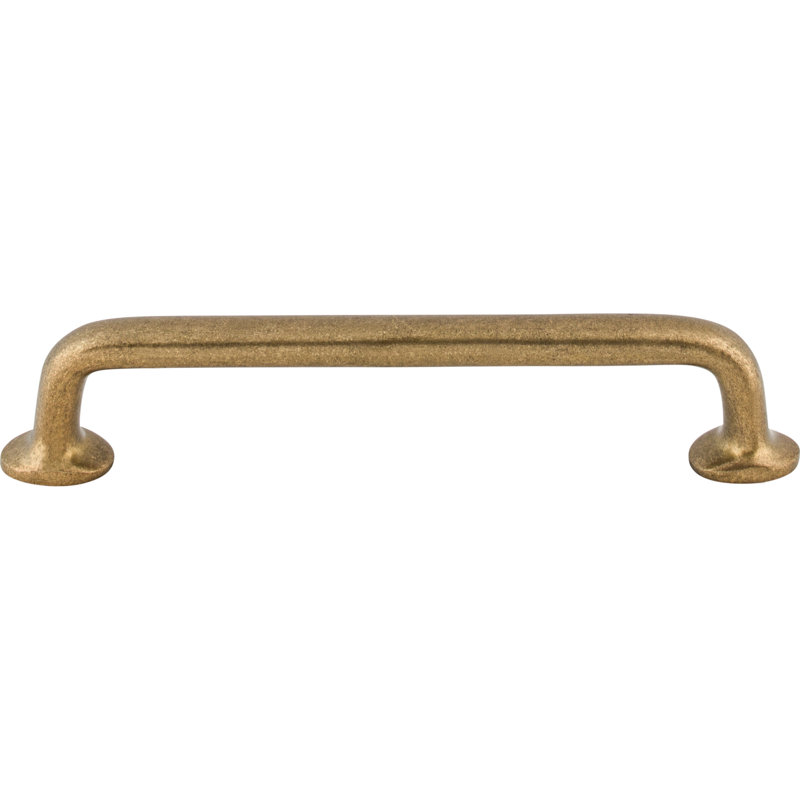 Aspen Rounded 9" Center to Center Bar Pull, 6" Center to Center, Light Bronze