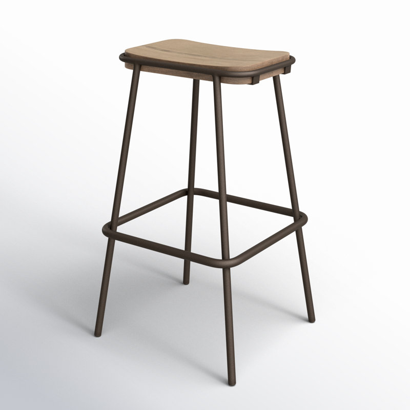 Essa Counter Stool with Metal Frame, Counter Stool (24" Seat Height)