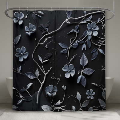 Rideau de douche Floral