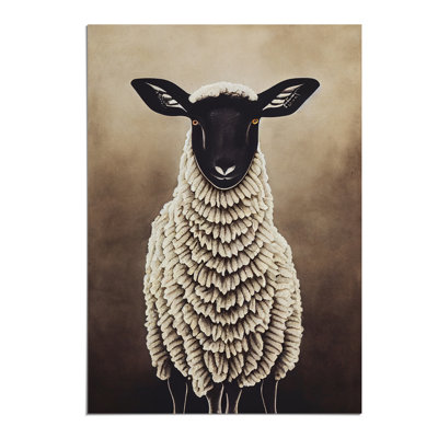 View Of A Sheep - Wall Art