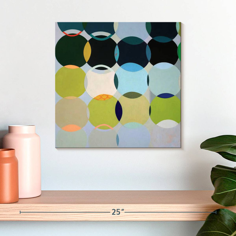 Circles No. 1, 16" H x 16" W