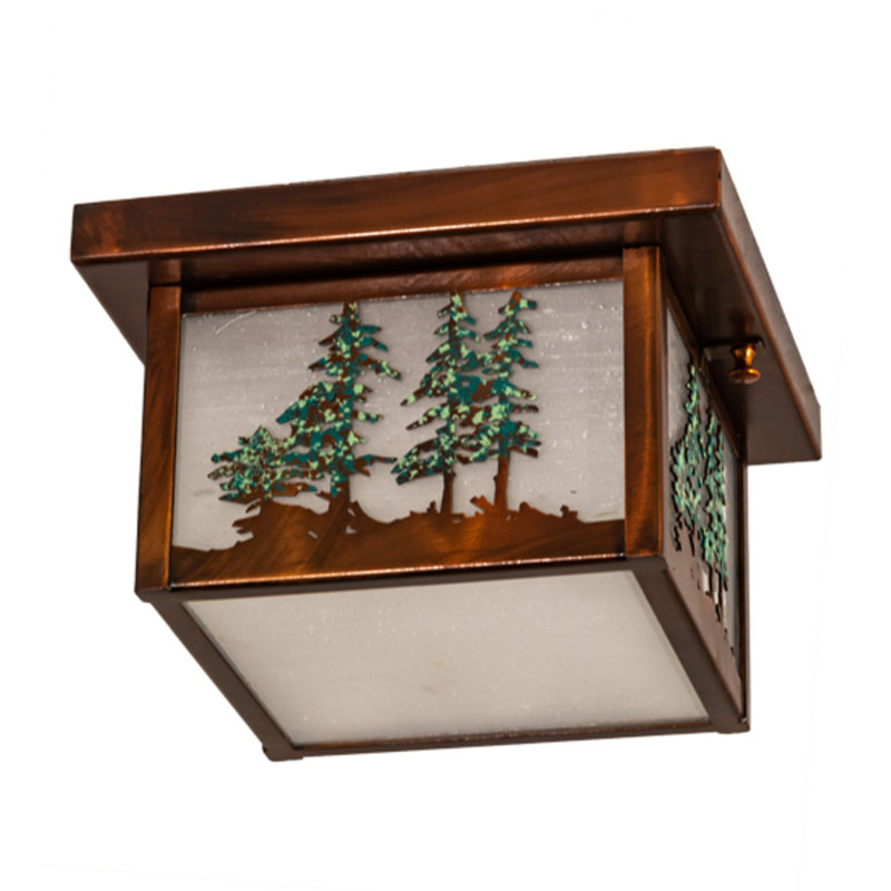 Mairie Glass Flush Mount