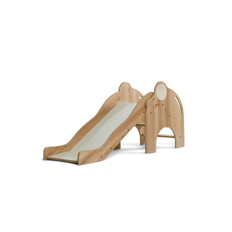 Avenlur 18'' W Wood Freestanding Slide, Natural