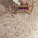 Dixiewood Hexagon Brown 10 in. x 10 in. Petrified Wood Floor and Wall Mosaic Tile