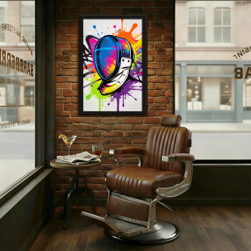 Impression sur toile Fashion Graffiti, H 36 po x l 24 po
