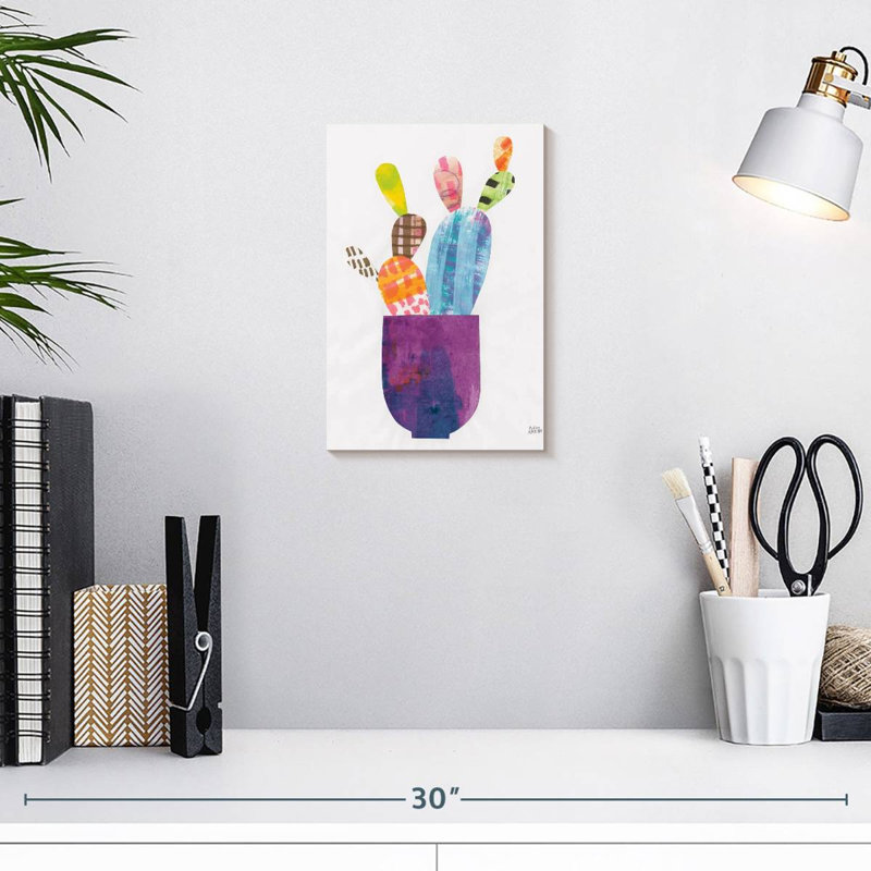 Harnek Collage Cactus II, H 12 po x l 8 po