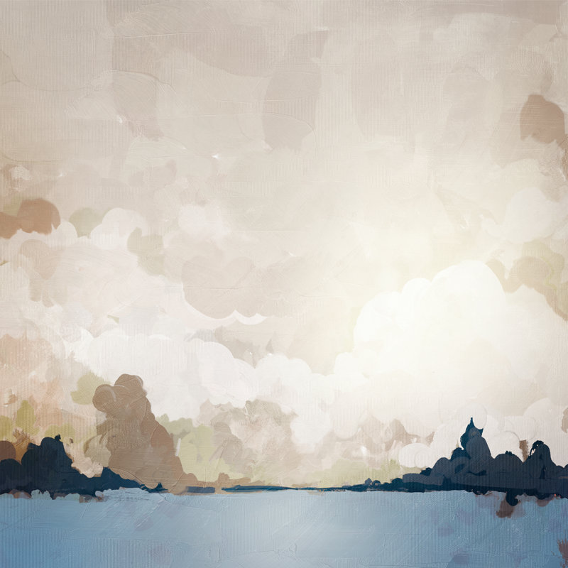 Print by ChiChi Decor, Tan, 45" H x 60" W