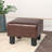 Okan Faux Leather Ottoman-1230135739