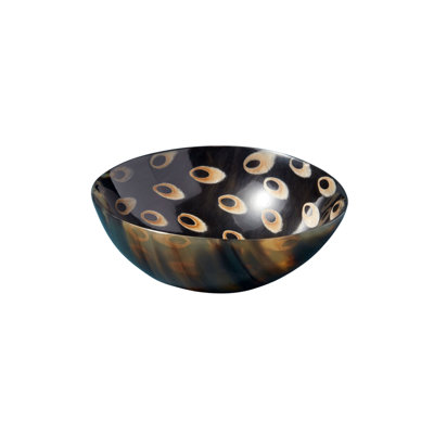 Horn Snack Peacock Bowl