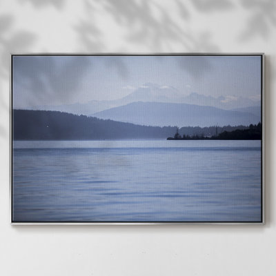 Bleu sérénité - imprimé