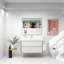 Ensemble de meuble-lavabo mural simple l 42 po Jaymarion-29947098