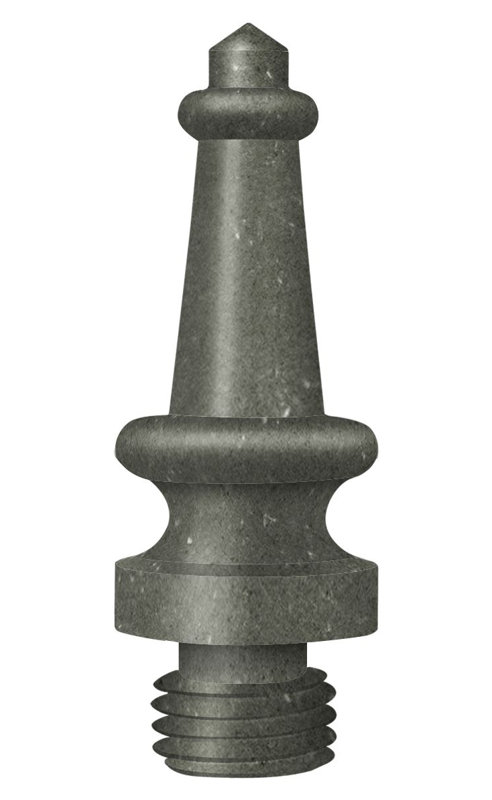 Steeple Center Hinge Tip, White Bronze Medium