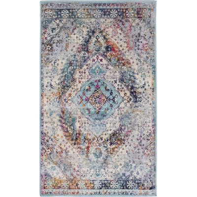Tapis argenté Mosely