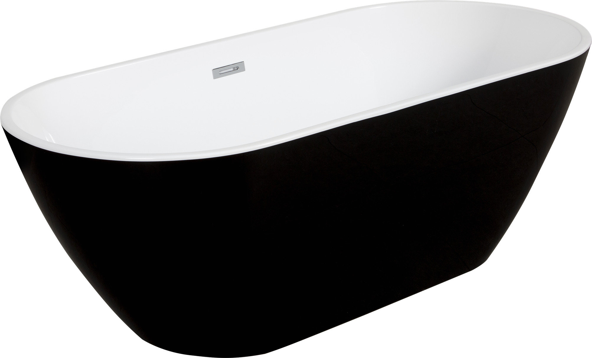 Creationstry 60.00'' x 28.80'' Freestanding Soaking Acrylic Bathtub ...