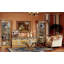 Zeus Solid Wood Lighted China Cabinet