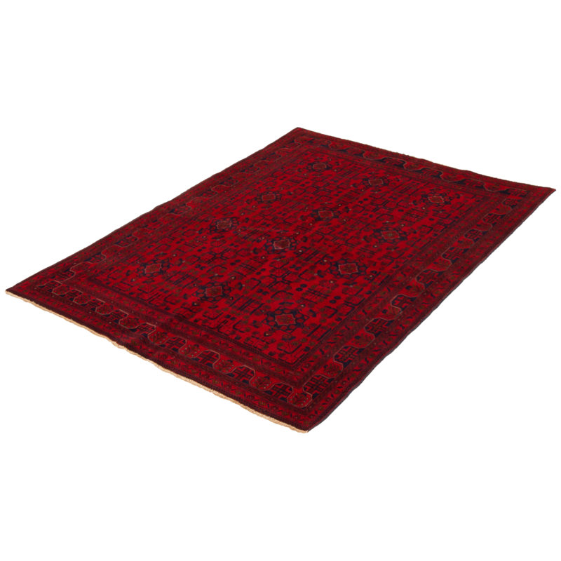 Tapis rouge 5 pi 8 po x 7 pi 9 po Finest Khal Mohammadi