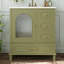 Meuble-lavabo simple autoportant avec 3 tiroirs de rangement-992522056