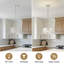 Lustre à 4 lumières pour salle à manger, plafonnier avec abat-jour en cristal K9-1744205125