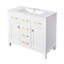Ensemble de meuble-lavabo 36 po avec lavabo en céramique 36 po Bathroon-712346412