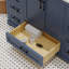 Ensemble de meuble-lavabo simple 48 po avec plateau en quartz Maya-101808834-101808835
