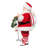  Fabriche Christmas Figurine, Golf Santa, 11in