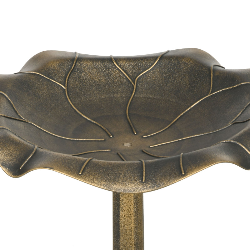 Plastic Stake Birdbath