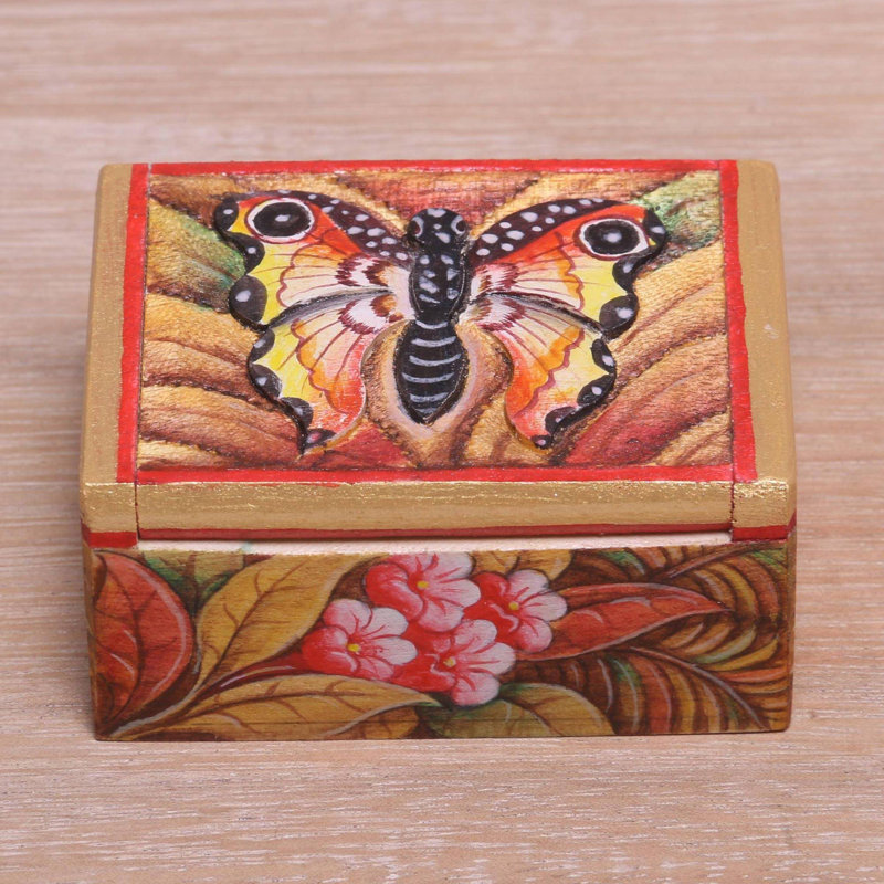 Mini boîte à bijoux Butterfly Paradise