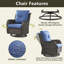 Chaise de patio avec coussins Tonry-828005248-828008723