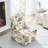 Flannel Single Side Chair,Armless Dining Chair,Accent Chair-765395312