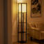 Damm 160cm Black Column Floor Lamp