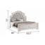 Ensemble de chambre à coucher 4 pièces-98840051