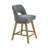 Bisto  360° Swivel Bar Stools with Solid Wood Frame-445816878-466326315