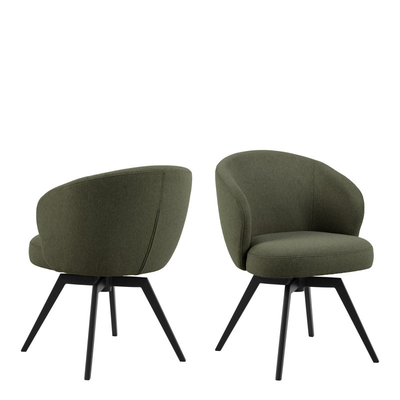 4 - Person Dining Set, Green/Black