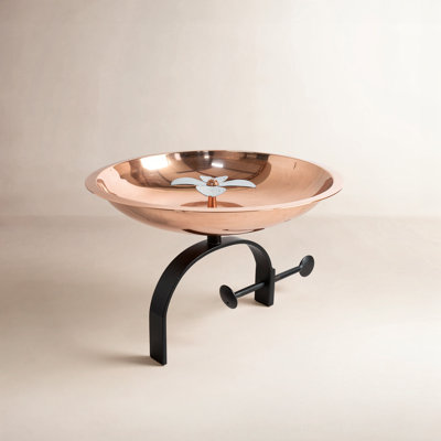 Sejer Birdbath with Over Rail Bracket