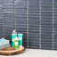 Maya Stacked 12x12 Polished Glass Mosaic Tile-807491529