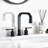 New York Widespread Bathroom Basin Sink Faucet-114116973