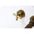 Bronze Wall Mounted Bathroom Faucet Model - , Corrosion, With Precise Water Control Option Solid Brass, Classic Cross Handles