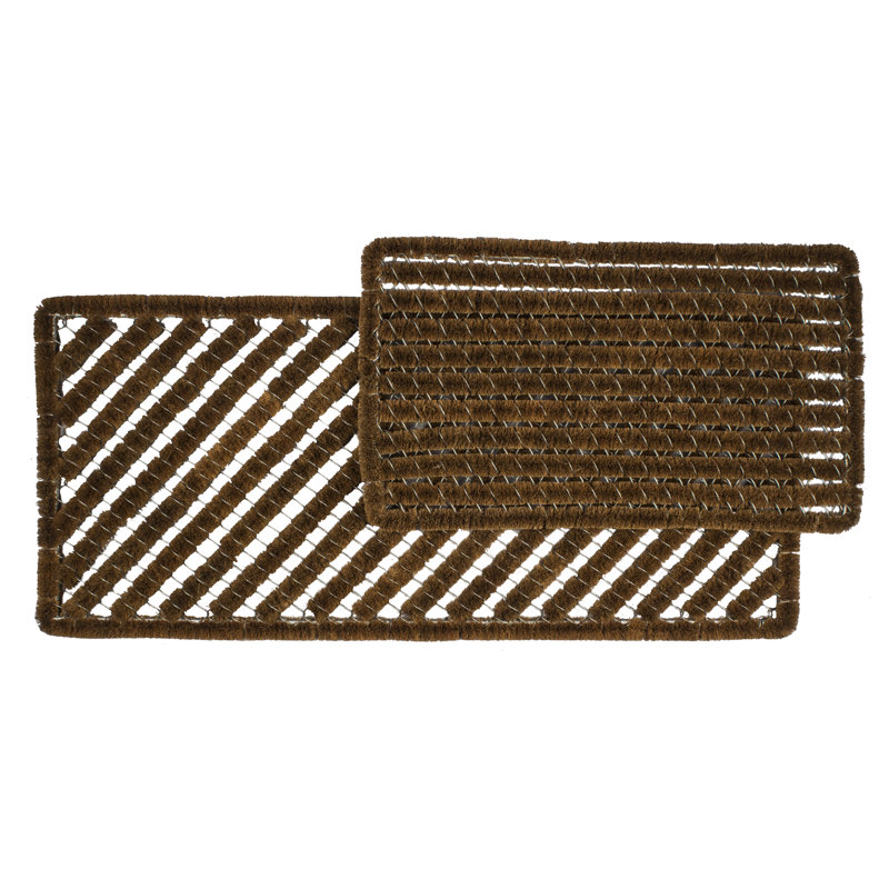 Bootscrapers Striped Outdoor Doormat