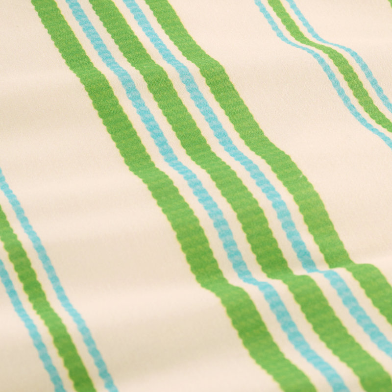 Sophie Stripe 100% Cotton Fitted Sheet, King