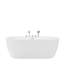 Bladwell 1690mm x 800mm Soaking Acrylic Bathtub