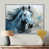 Silver Floater Framed