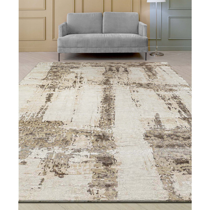 Abstract Area Rug, Rectangle 8' x 10'