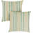 Stella Striped Outdoor Reversible Throw Pillow-22806172-22806171