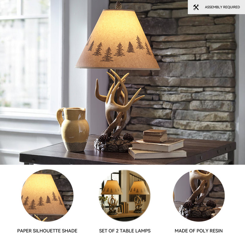 Resin Table Lamp