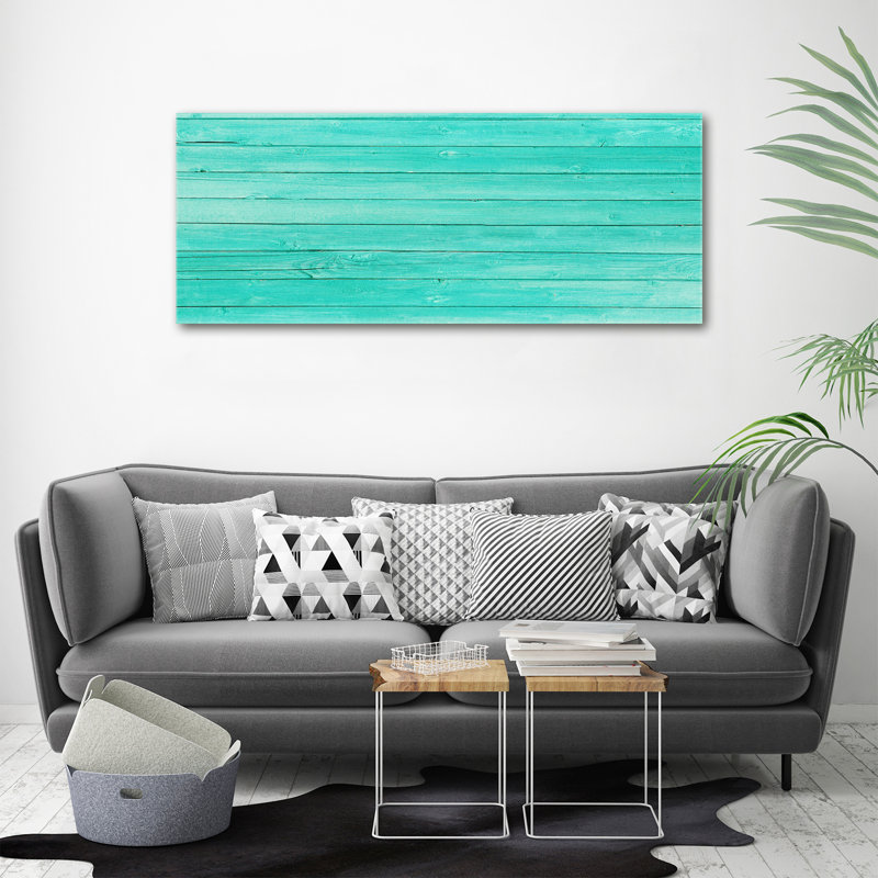 Green Boards - No Frame Print on Canvas