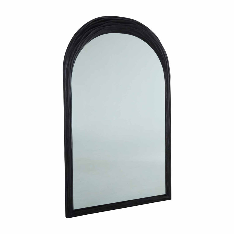 Miroir Swell - noir, Noir sésame