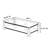 Allysah Glass Top Coffee Table-98449942-98449943