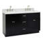 Ensemble de meuble-lavabo double 61 po Hamlet-759318131